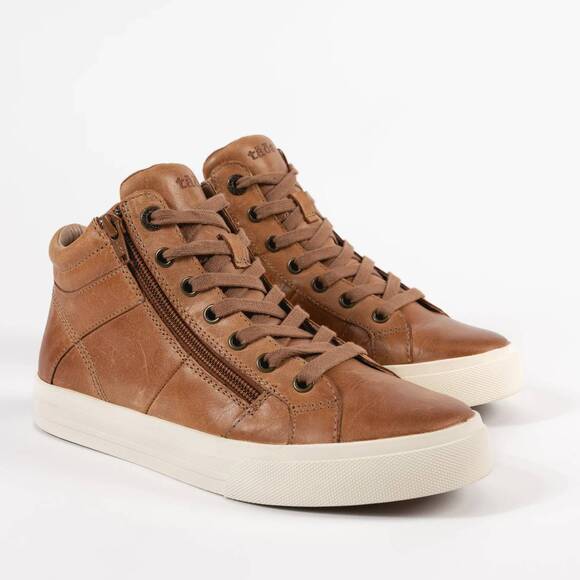 NEW TAOS women's winner sneaker in caramel